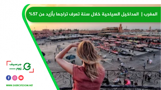المغرب | المداخيل السياحية خلال سنة تعرف تراجعا بأزيد من 57%