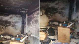 طنجة | إصابة 3 أشخاص واحتراق منزل جراء إنفجار قنينة غاز