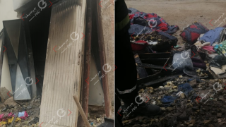 جرسيف | حريق يشب بمنزل بتجزئة الحرية (دوار الليل ) مخلفا أضرارا مادية + صور