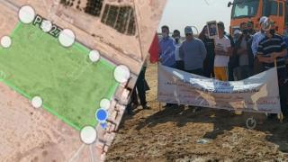 وسط حضور أمني مكثف | أفراد قبيلة الزركان يحتجون بسبب الترامي على أراضيهم + فيديو