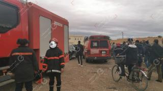 جرسيف | عشريني يحاول إضرام النار بمنزل أسرته ورجال الأمن والسلطة يقنعونه بالعدول عن فكرته