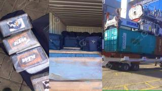 ميناء طنجة المتوسط | إجهاض عملية كبرى للتهريب الدولي للمخدرات و حجز أزيد من طن من مخذر الكوكايين + صور