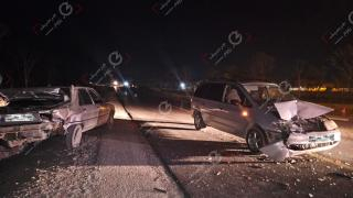 جرسيف | خسائر مادية فادحة إثر إصطدام “عنيف” بين سيارتين بالمدخل الغربي للمدينة + صور وفيديو