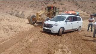 إقليم جرسيف | نجاة ركاب سيارة أجرة من حـ ـادث سير بعد إنزلاقها بطريق غفولة