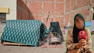 بعد حكم بالإفراغ | سيدة بمعية ثلاثة من أبناءها تصبح متشردة بشوارع جرسيف + فيديو