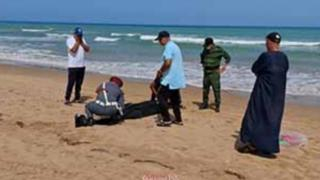 إقليم الناظور | شاطئ قرية أركمان يلفظ جـ.ـثة مجهولة الهوية بدون رأس