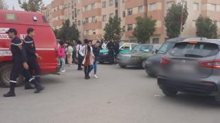 جرسيف | إصـ.ـابة طفلة في إصـ.ـطدام بين سيارة أجرة ودراجة “تروتينيت”