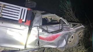 كانوا عائدين من حفل خطوبة | مصـ.ـرع 06 أشخاص من عائلة واحدة في حــ.ـادثة سير بإقليم الحوز