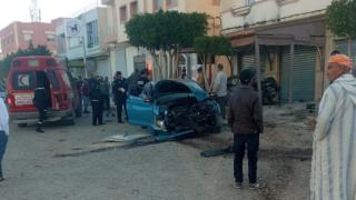 جرسيف | حادث مروري بطريق صاكة يرسل شخصين للمستشفى