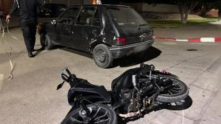 جرسيف | إصابة شاب في حادث اصطدام بين سيارة ودراجة نارية