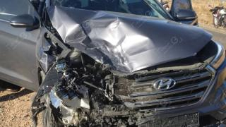 جرسيف | إصابة 03 أشخاص في إصطدام سيارتين بطريق لمريجة