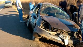 دون خسائر بشرية | إنقلاب سيارة “رونو كليو” بالطريق السيار فاس–مكناس