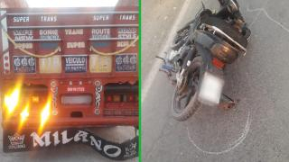 جرسيف | إصابة شاب إثر إصطدام بين دراجة نارية وشاحنة بـ”تادرت”