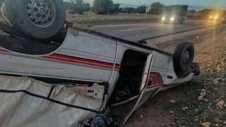 طاطا | مقتل شخص و جرح العشرات إثر إنقلاب سيارة تقل عمالا فلاحيين