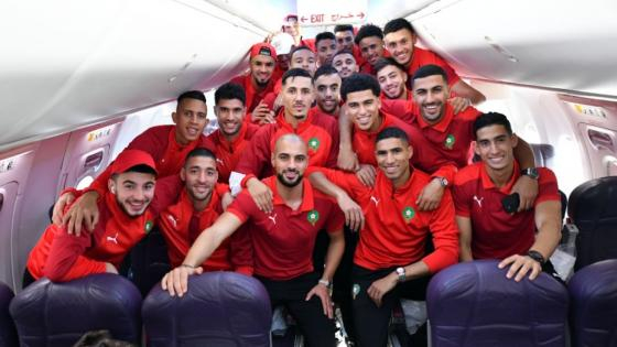 الكاميرون | المنتخب الوطني المغربي يشد الرحال لخوض نهائيات كأس إفريقيا + صور