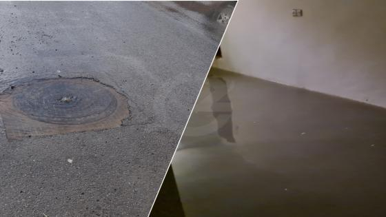 بالفيديو | أمطار الخير تحول شارع الحزام الكبير إلى برك مائية وتكشف ضعف البنية التحتية
