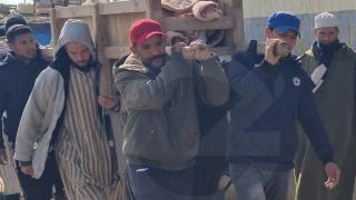 جرسيف | في جو جنائزي مهيب صديقنا إسماعيل العبويي يوارى الثرى + صور و فيديو