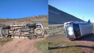 إقليم إفران | إصابة 3 صحافيين إثر انقلاب سيارة تابعة للقناة الثانية “دوزيم” + صور