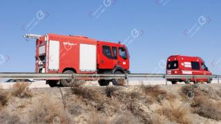 إقليم جرسيف | إصابة عشريني في حادث سير بالطريق الرابط بين جرسيف وتاوريرت + صور