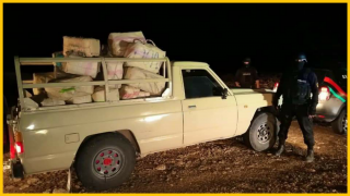 العيون | حجز طن و 590 كلغ من مخدر الشيرا و توقيف شاب عشريني + صور