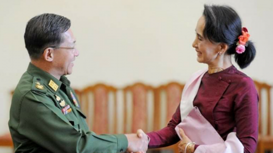 ميانمار | إنقلاب عسكري.. الجيش يعتقل قيادات الحزب الحاكم ويعلن الطوارئ لمدة عام + صور
