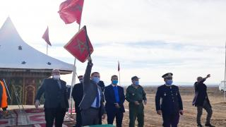 إقليم جرسيف | عامل الإقليم يعطي إنطلاقة بناء الطريق الرابطة بين لبدادرة و اولاد طاهر بجماعة صاكة + صور و فيديو