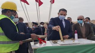 جرسيف | عامل إقليم جرسيف يضع الحجر الأساس لبناء ثانوية تأهيلية بالقطب الحضري حمرية + صور و فيديو