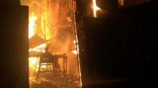 اشتوكة آيت باها | مصرع شخص جراء حريق إندلع بالسوق الجماعي لبلفاع