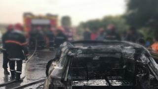 إقليم برشيد | مصرع مستشار جماعي حرقا في حادثة سير خطيرة