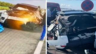 طنجة | مصرع شخصين في حادثة سير مروعة في طريق العرائش + صور