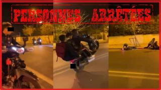 الرباط | توقيف 5 أشخاص اقتحموا سدا أمنيا على متن دراجاتهم النارية + فيديو