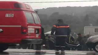 إقليم تاونات | مصرع 03 أشخاص من أسرة واحدة و جرح 08 آخرين في حادث مروري مروع