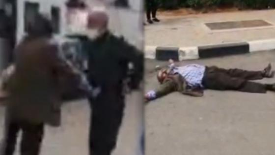 الدار البيضاء | وفاة الشخص الذي طعن نفسه بعد طعن قائد + فيديو