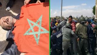 جرسيف | صدامات..إصابات..و شعارات مطالبة برحيل مسؤولين..ساكنة حمرية تواصل إحتجاجاتها + فيديو