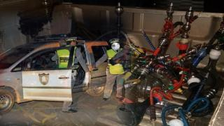 إقليم جرسيف | توقيف 08 أشخاص من ضمنهم 05 فتيات في مداهمة الدرك الملكي لمقهى شيشة