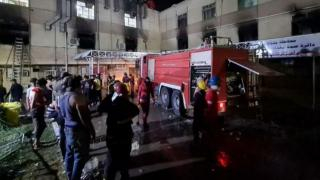 العراق | مقتل 82 شخصا و إصابة 110 آخرين إثر حريق شب بمستشفى حكومي