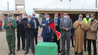 جرسيف | عامل الإقليم يعطي إنطلاقة أشغال توسعة ط.إ 5435 و يزور أوراشا تنموية بجماعة لمريجة + صور و فيديو