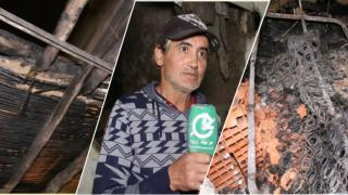 جرسيف | صاحب المنزل المحترق بحي النكد يكشف حجم الأضرار و يناشدكم مساعدته + فيديو