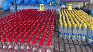 إقليم الناظور | مداهمة ورشة سرية لإعداد مسكر الماحيا و الكحول وتوقيف أحد المشتبه فيهم + صور