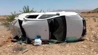 إقليم جرسيف | إصابة 05 أشخاص من أسرة واحدة في إنقلاب سيارة بجماعة صاكة + صور