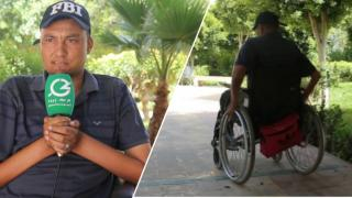 صرخة شاب من ذوي الإحتياجات الخاصة | سائق تاكسي كبير إحتقرني ورفض يوصلني وكنناشد عامل الإقليم ينصفني + فيديو