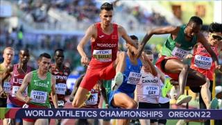 الولايات المتحدة الأمريكية | سفيان البقالي بطلا للعالم في 3000 متر موانع