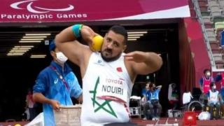 بارالمبياد طوكيو | المغربي عزالدين النويري يتوج بالفضية في رمي الجلة