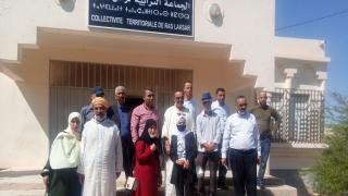 إقليم جرسيف | إنتخاب التجمعي عبد السلام سال رئيسا لجماعة راس لقصر + صور