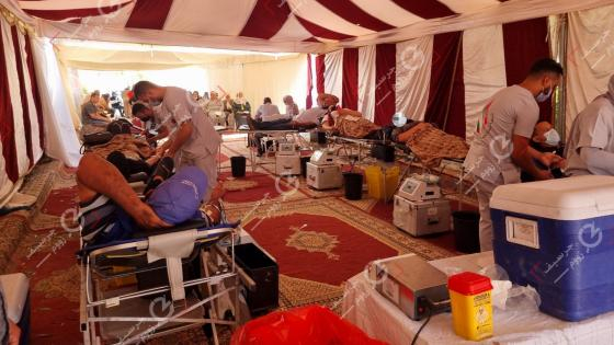 جرسيف | جمعية قطرة أمل لتحاقن الدم تنظم حملة للتبرع بالدم بالمستشفى الإقليمي + صور و فيديو