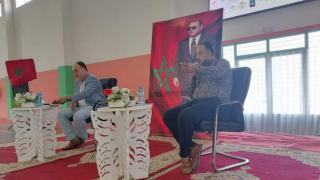 جرسيف | رئيس الجامعة الملكية لكرة السلة يحضر في لقاء تواصلي مع أندية الشرق و جهة فاس مكناس + صور