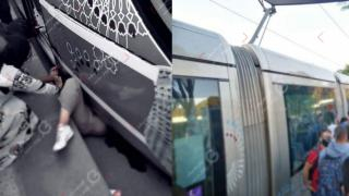 الرباط | الـ”طرامواي” يدهس طالبة جامعية ويتسبب لها في إصابة بليغة + صور