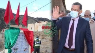 إقليم جرسيف | عامل الإقليم يدشن مشروع تزويد دوار تيمكردين بجماعة الصباب بالماء الصالح للشرب + صور و فيديو