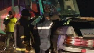 بالصور… 05 قتلى في اصطدام بين حافلة وسيارة أجرة نواحي مدينة الريش