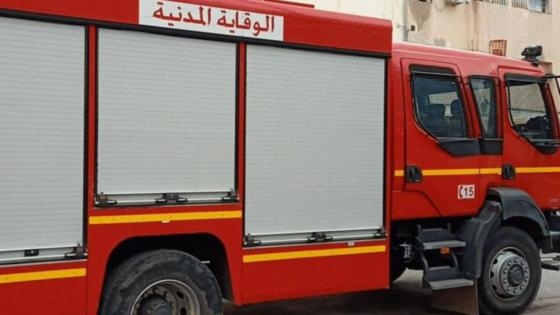 إندلاع حريق ضخم و إصابة شخصين في إنفجار شاحن هاتف ضواحي الدار البيضاء